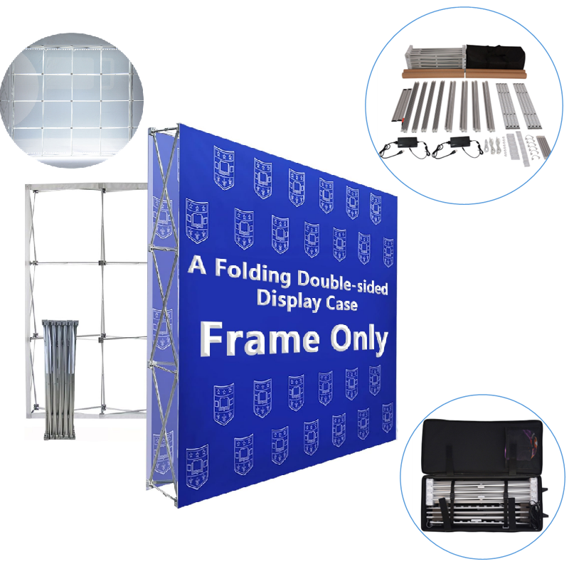 pop up display with led
