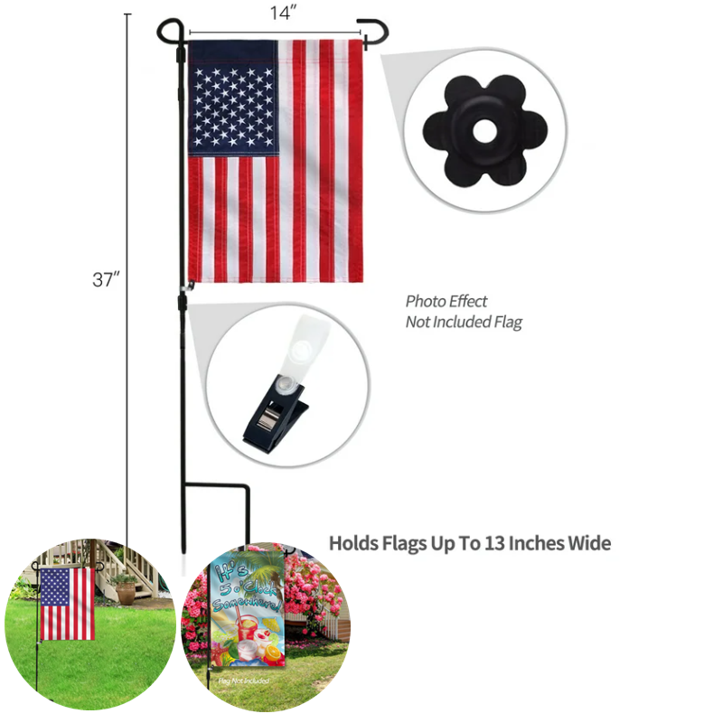 Garden flags